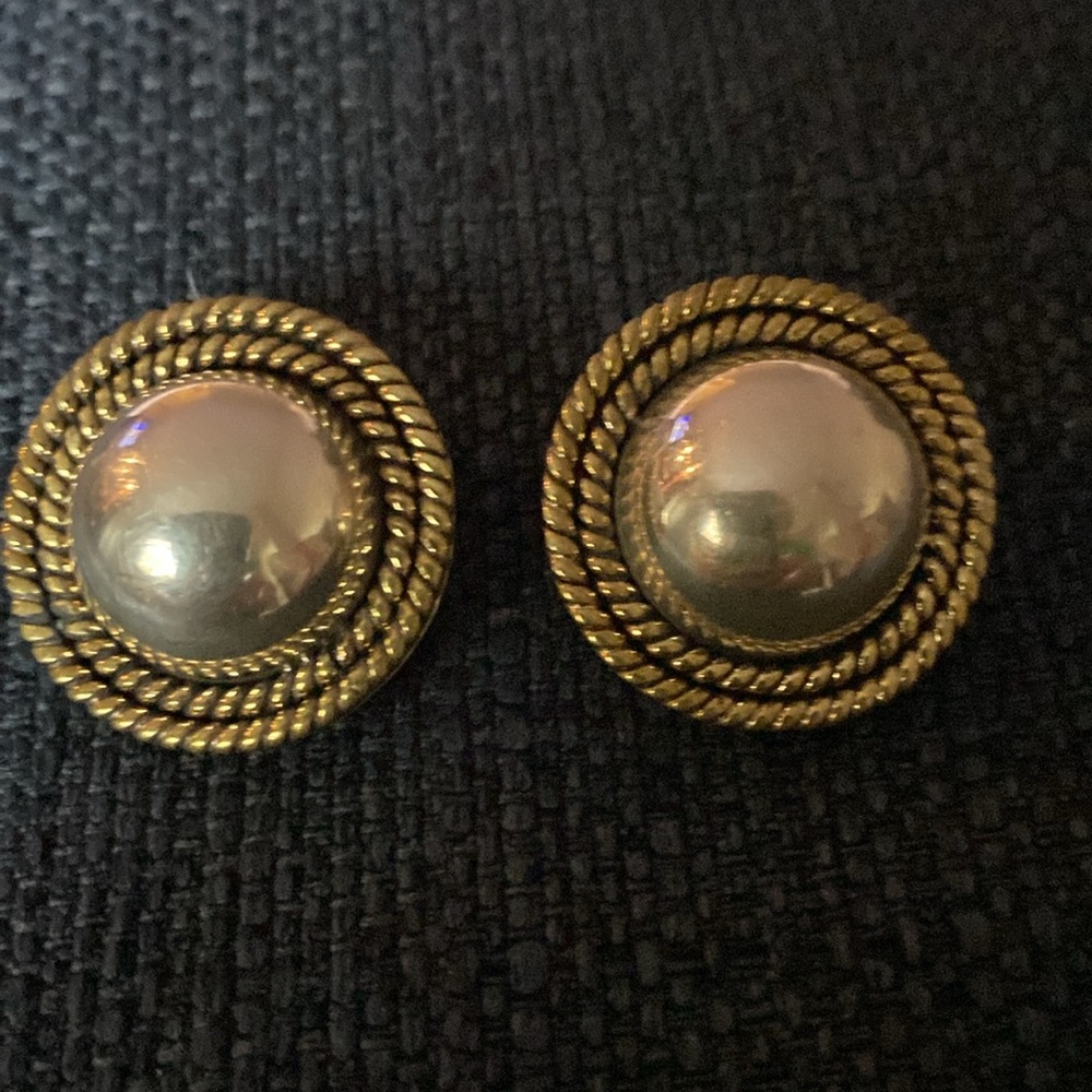 925 MEXICO STERLING SILVER CLIP .075” ROUND EARRINGS
